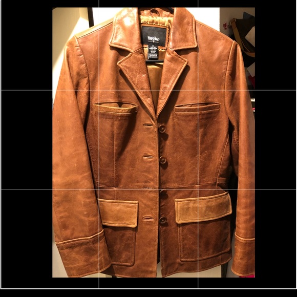 Mossimo leather blazer - Picture 1 of 2